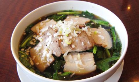 豚バラ肉青菜麺