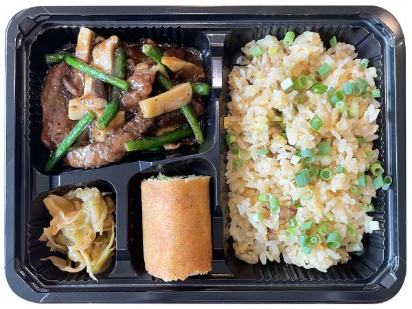 牛肉黒胡椒弁当