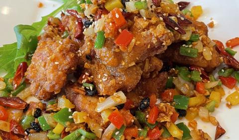 ザクザクチキンのスパイシー揚げ